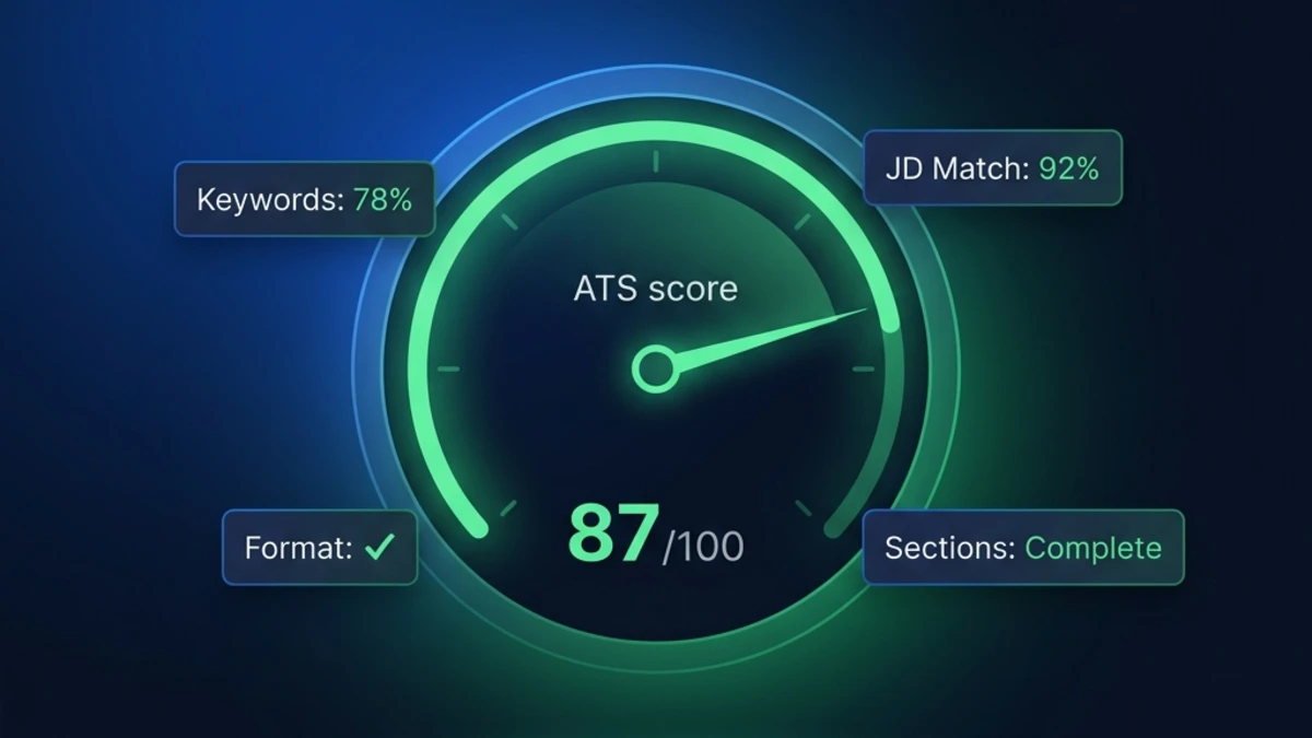 Free ATS Resume Checker: Instantly Score Your Resume (2026)