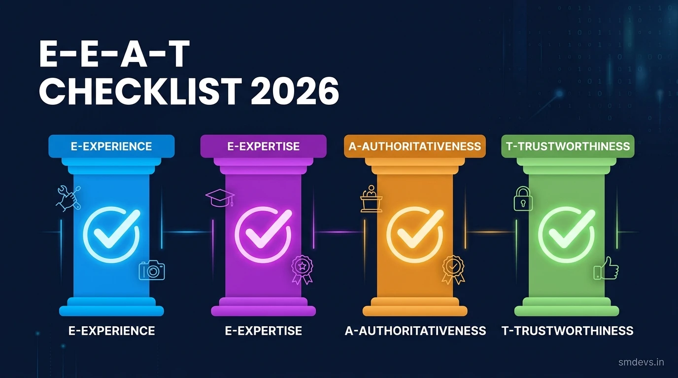 E-E-A-T Checklist 2026 — How to Build Google-Trusted Content That Ranks