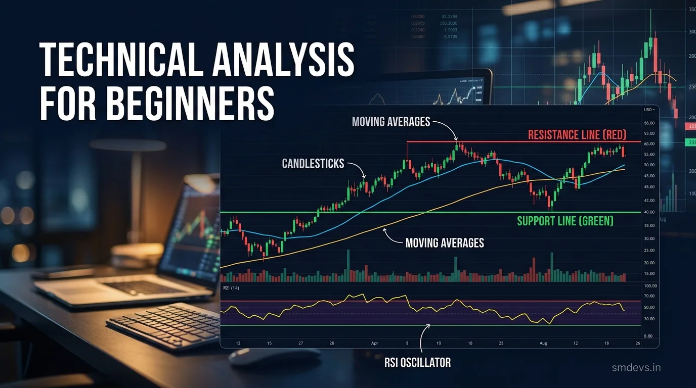 Technical Analysis for Beginners — Complete Guide to Reading Stock Charts