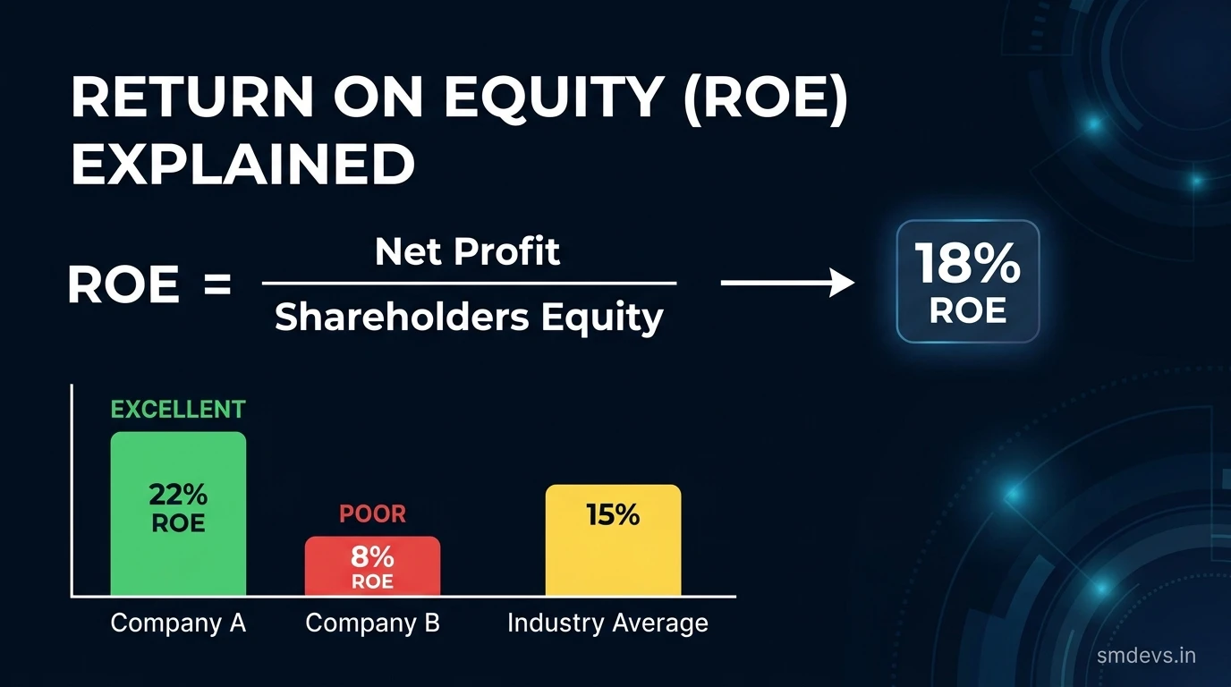 What Is ROE? Return on Equity Explained — Formula, Benchmarks & DuPont Analysis