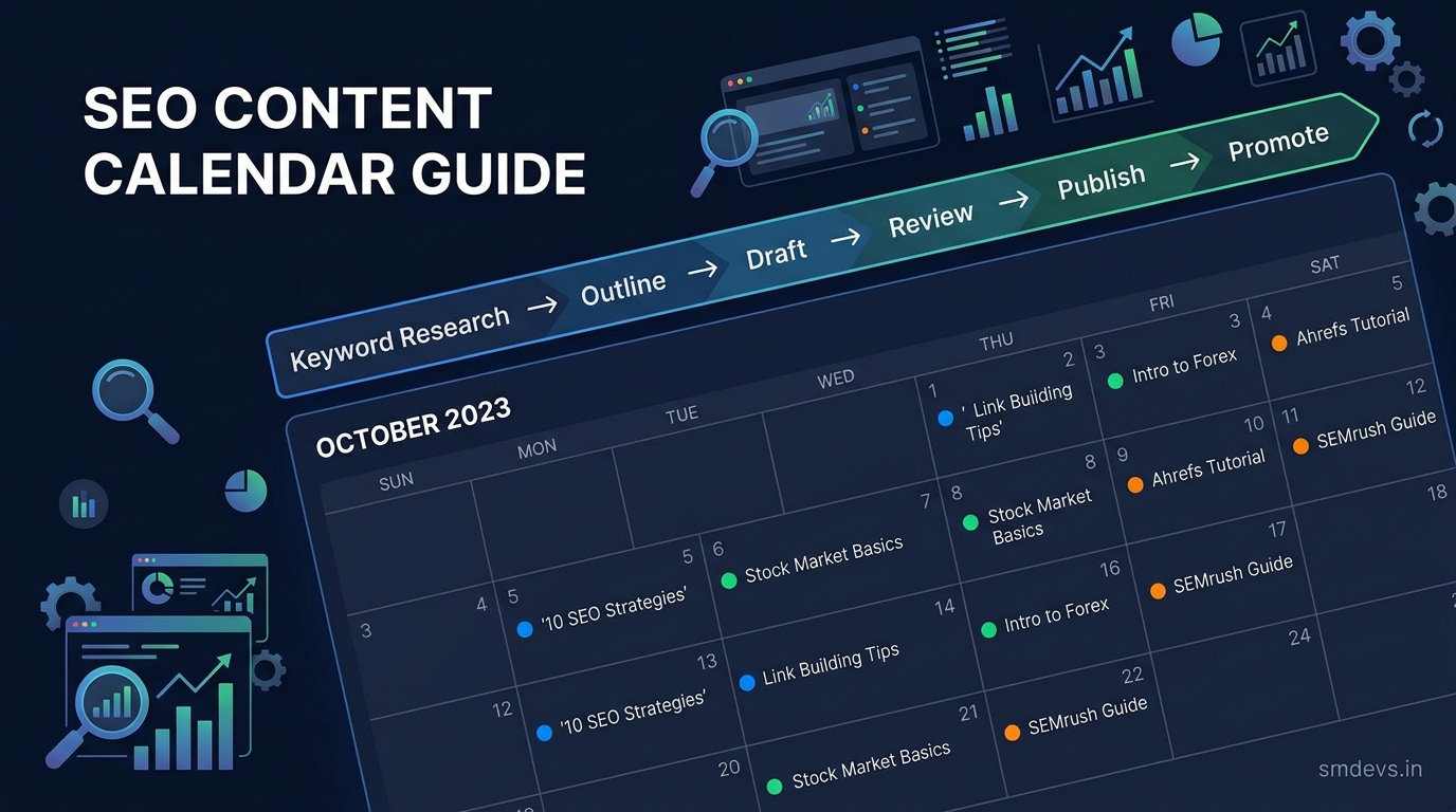 How to Build a Content Calendar for SEO (Complete Guide 2026)