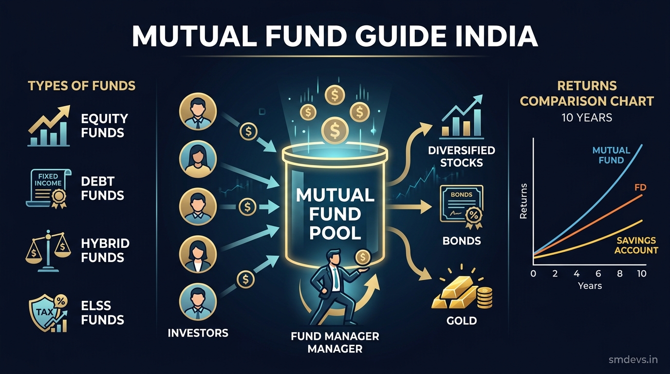 What is a Mutual Fund? Complete Beginner Guide for India (2026)