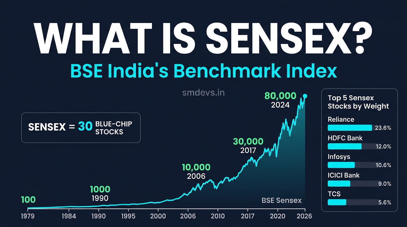 What is Sensex? BSE India's Benchmark Index — Complete Guide (2026)