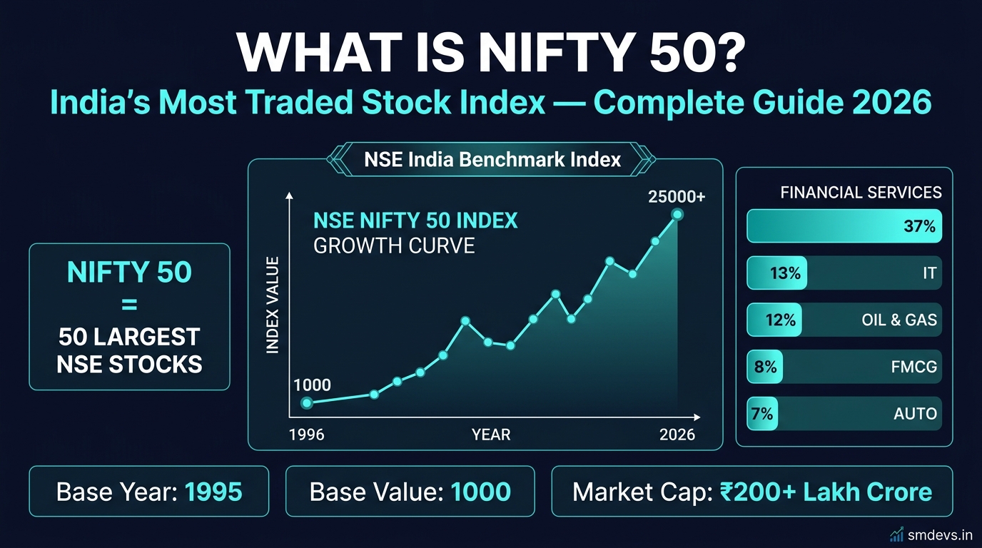 What is Nifty 50? NSE India's Benchmark Index — Complete Guide (2026)