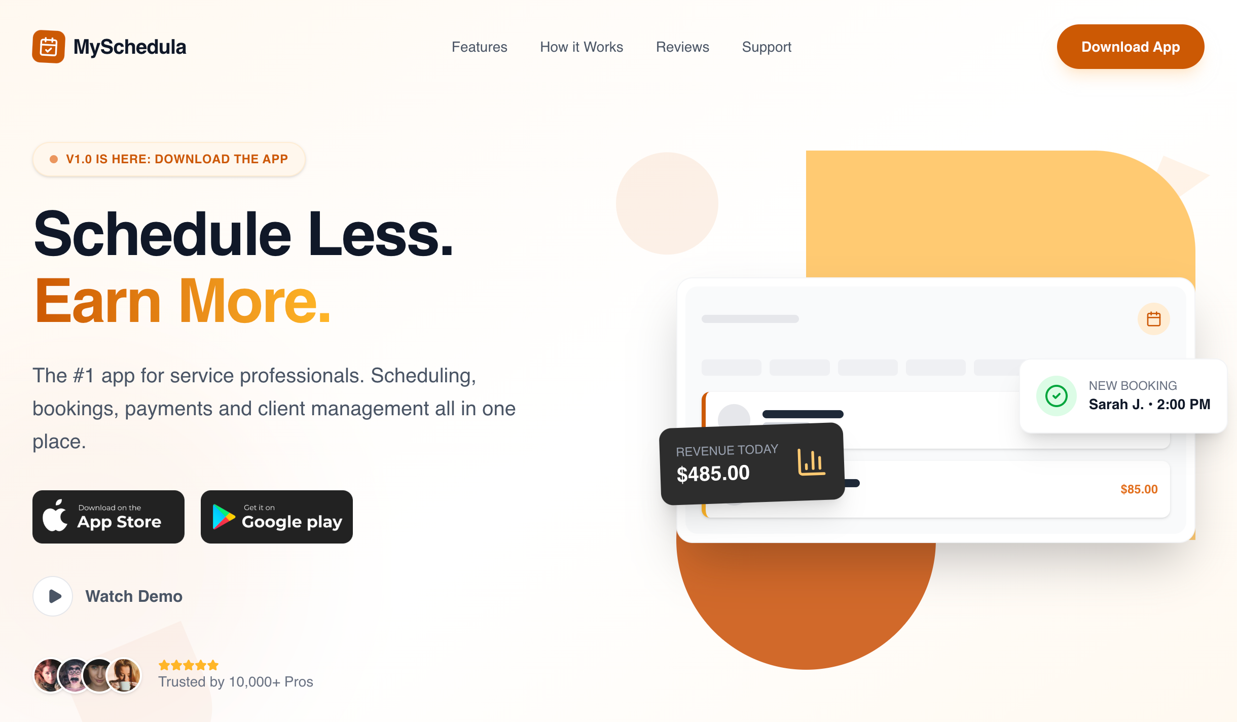 MySchedula Preview