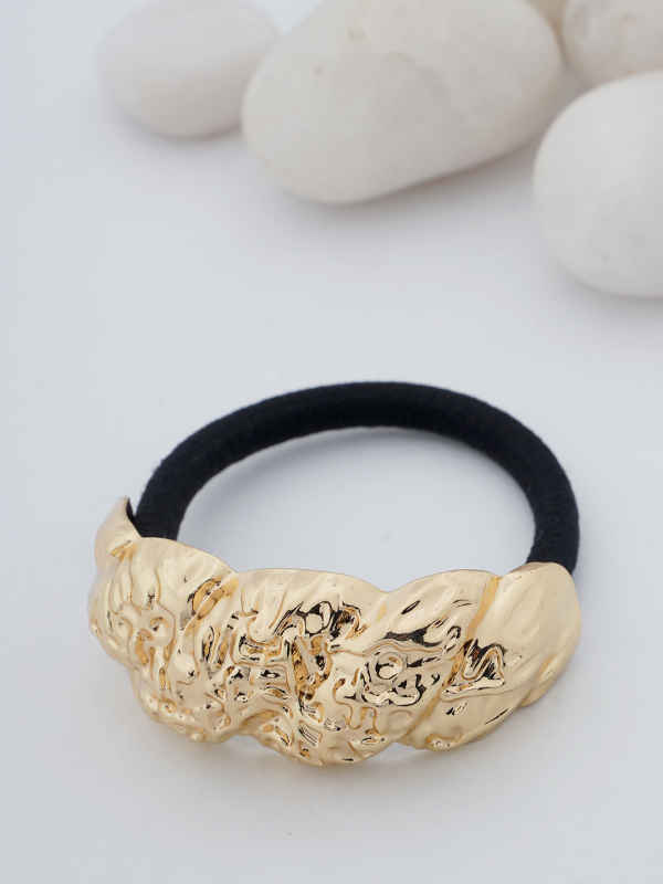 Sculpted Gild Hair Cuffs