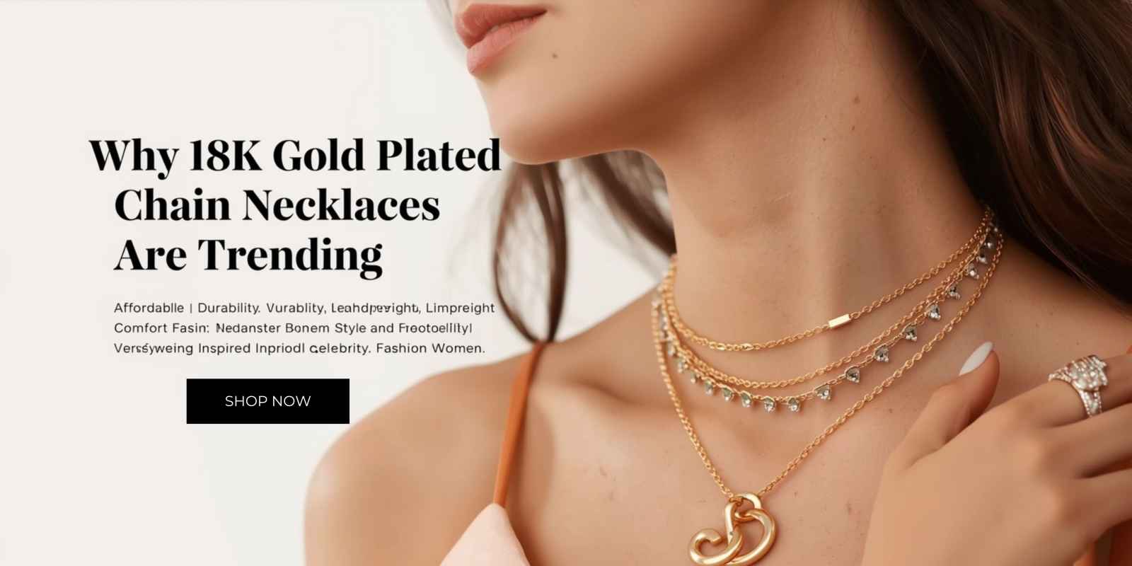 Why 18K Gold Plated Chain Necklaces Are Trending