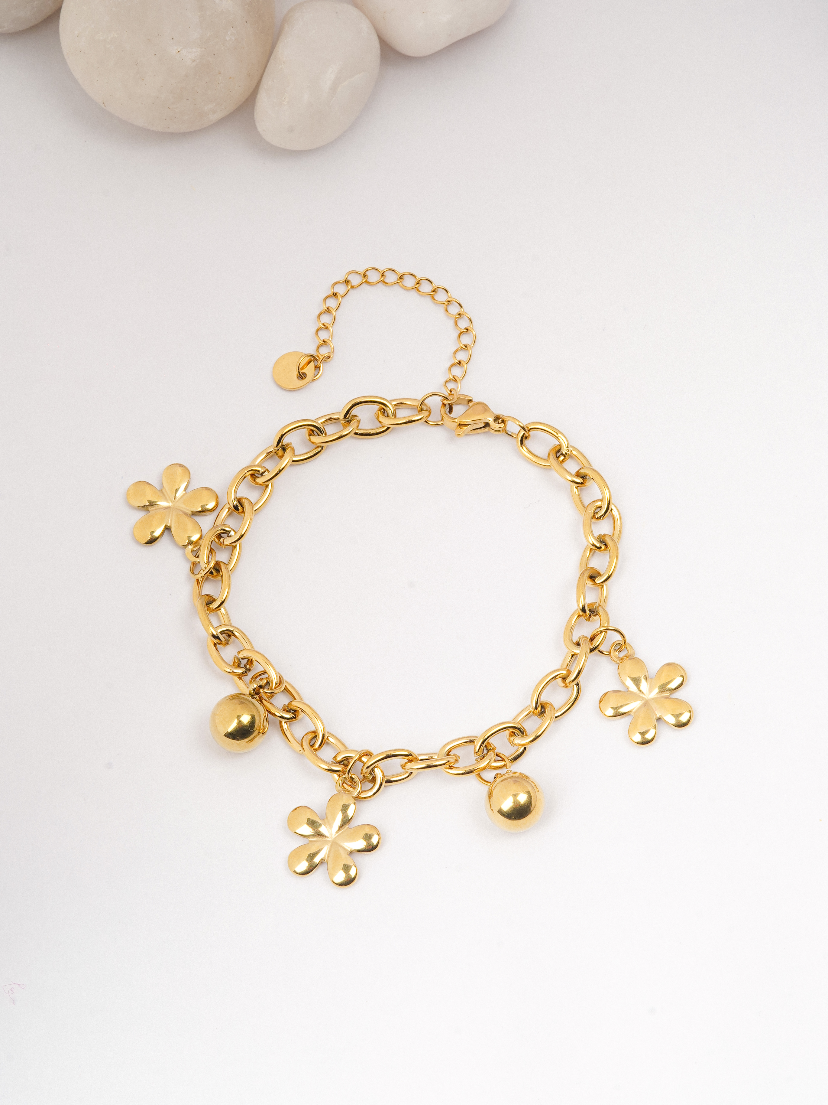 The "Meadow" Charm Chain Bracelet