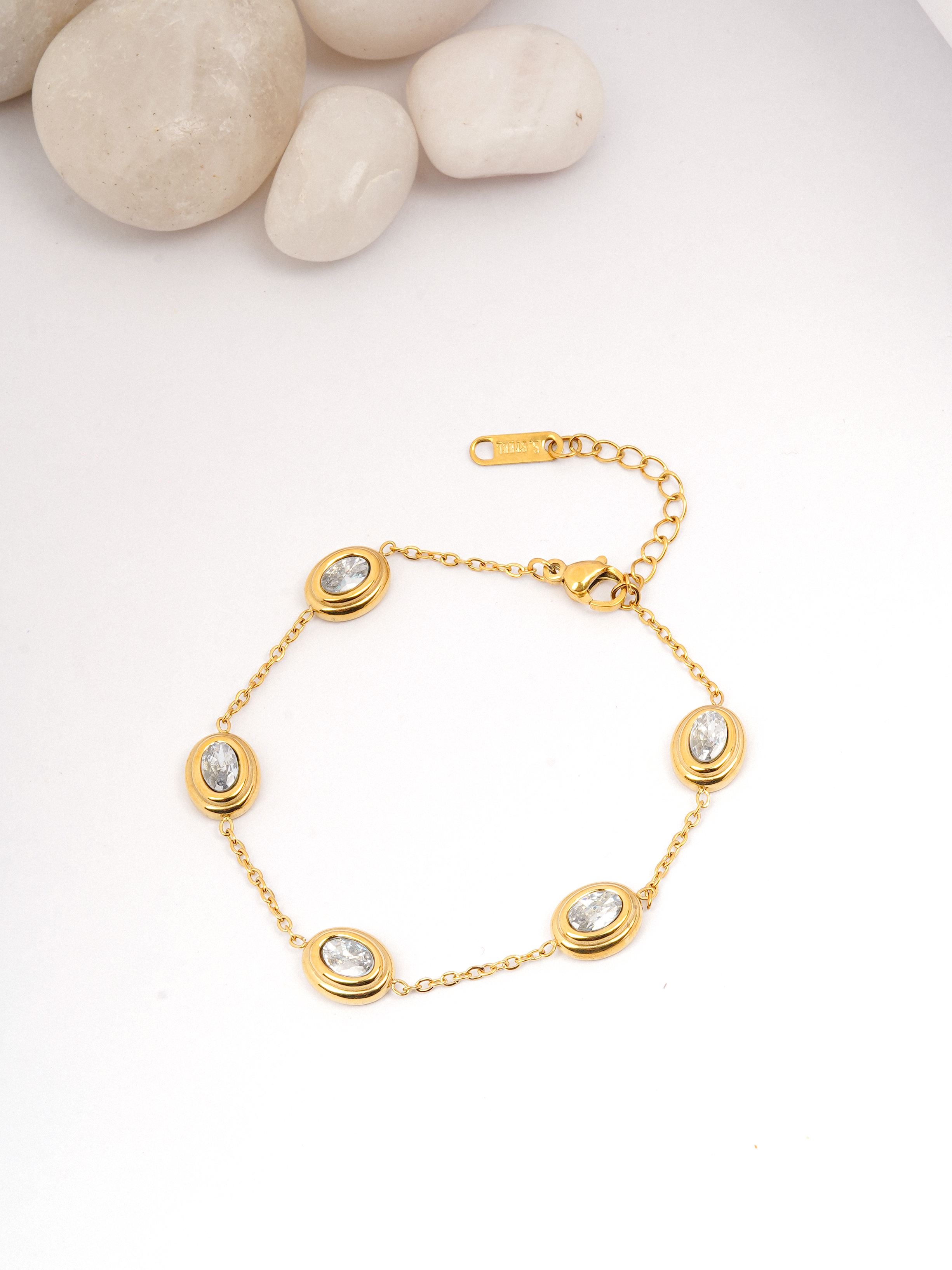 Timeless Oval Station Bracele