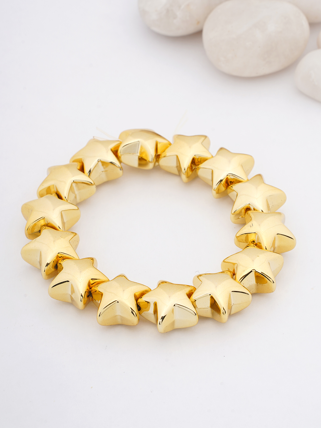Gold Star Link Bracelet