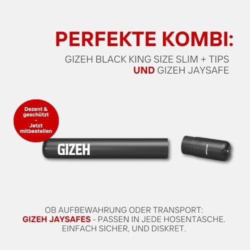 Vue 4 de Gizeh Black King Size