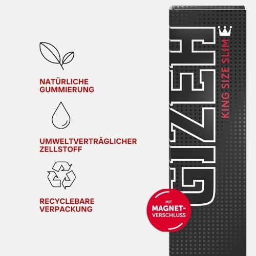 Vue 5 de Gizeh Black King Size