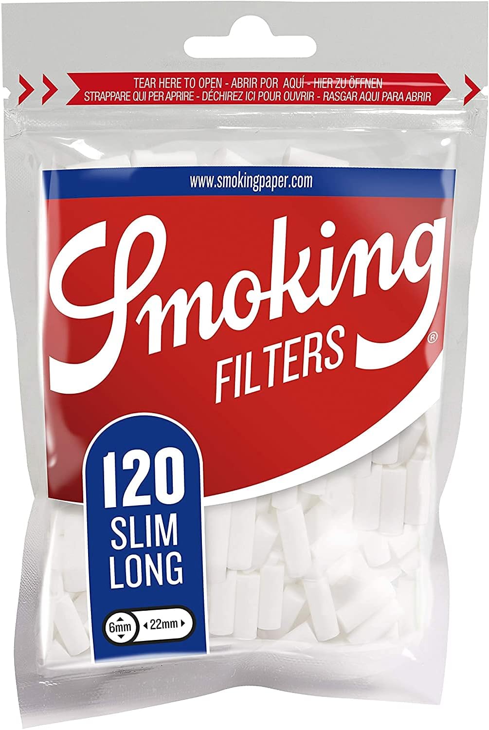 Smoking Classic Filters Long