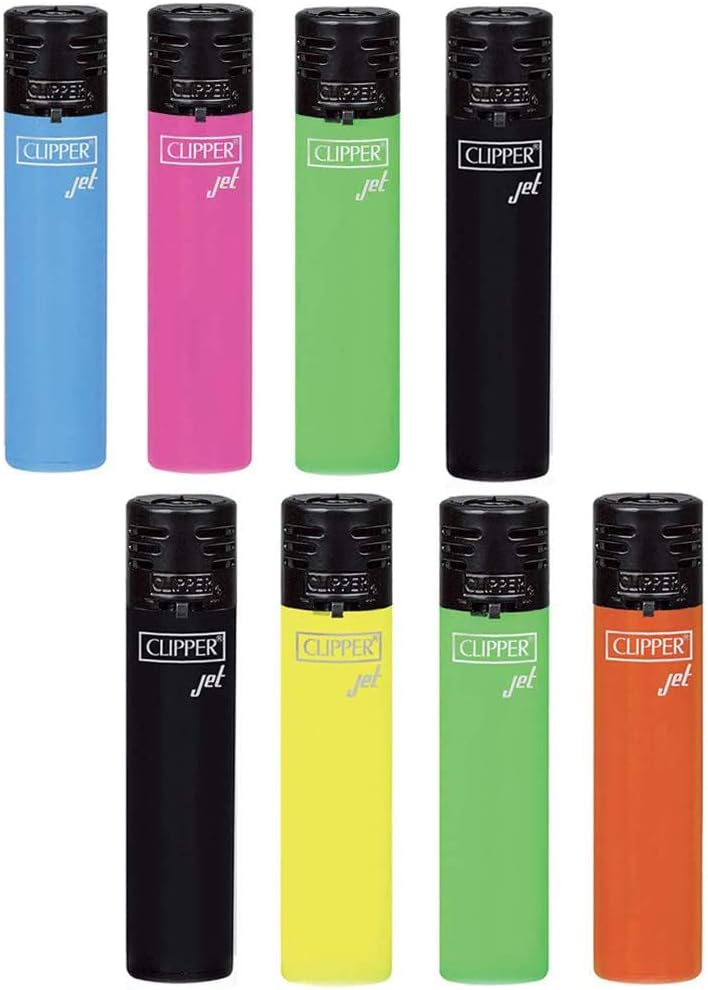 Clipper Jet Shiny Lighters