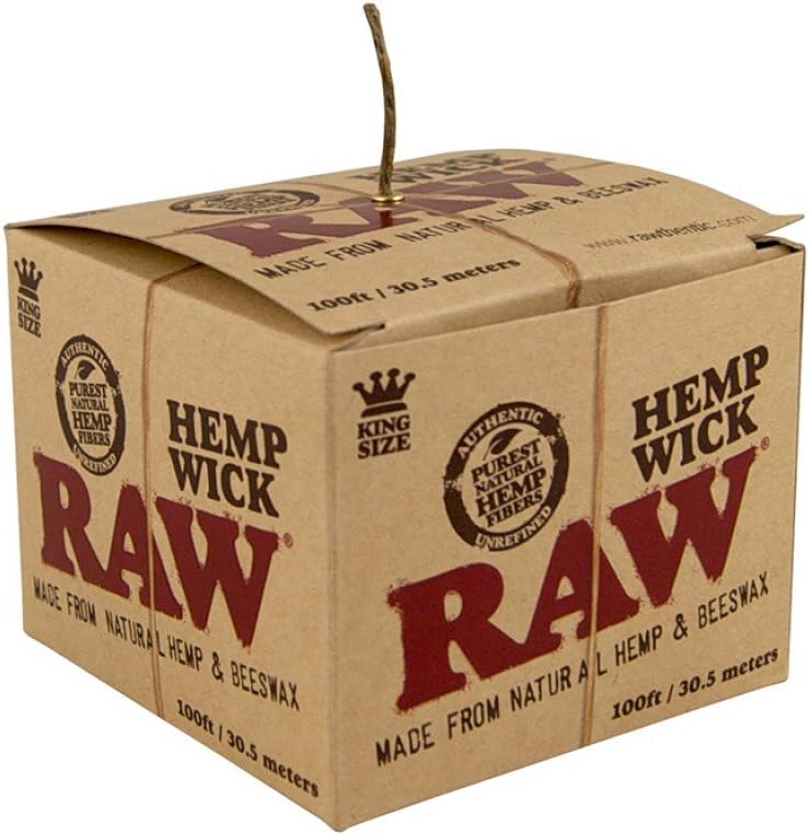 Meche Raw Hemp Wick