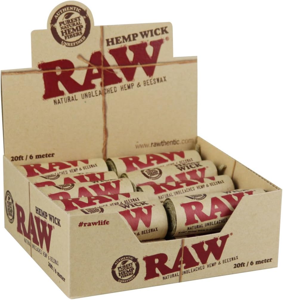 Raw Hemp Wick Lot