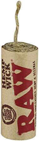 Vue 2 de Raw Hemp Wick Lot
