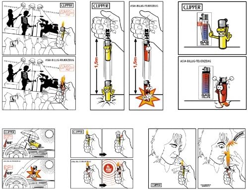 Vue 2 de Clipper Briquet Edition Metal