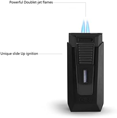 Vue 2 de Briquet Colibri Slide Double