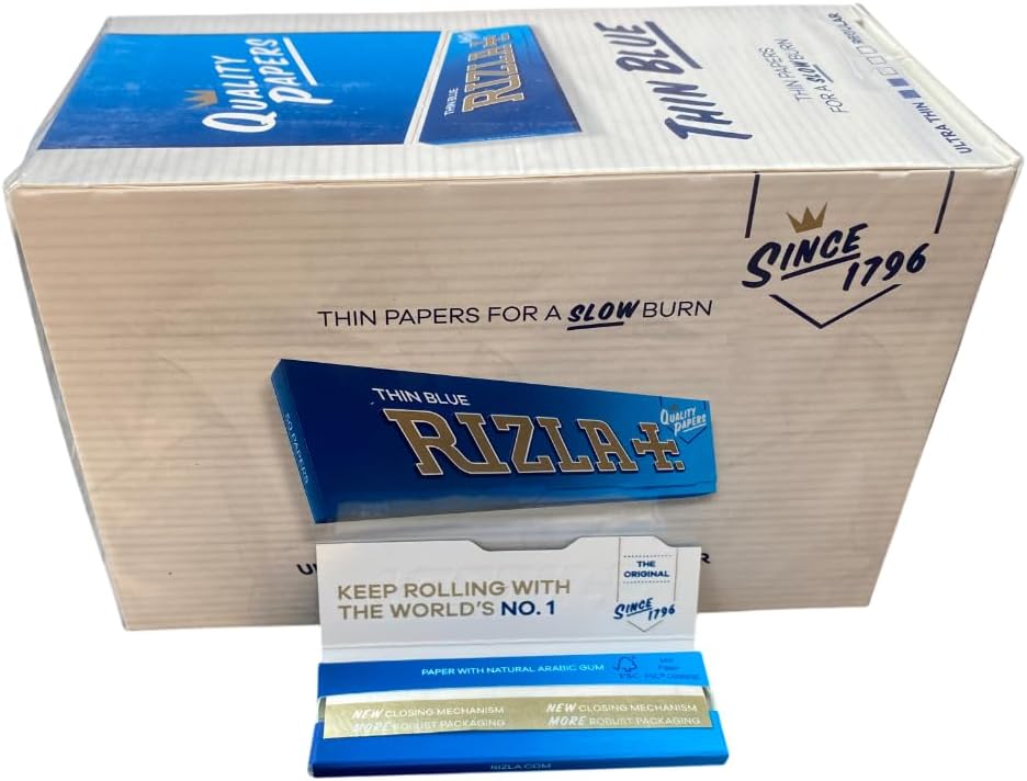 Vue 3 de Rizla Bleu Regulier Du