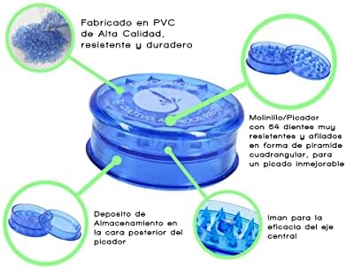 Vue 5 de Eurogrow Grinder Plastique Pack