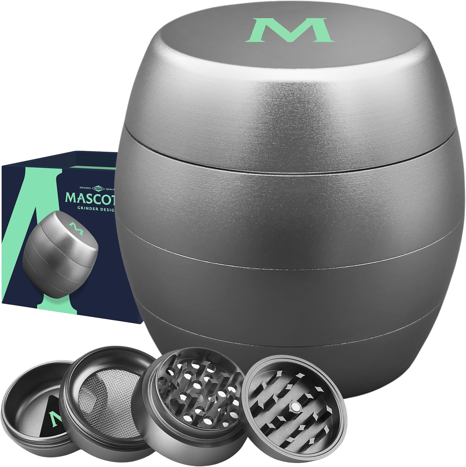 Mascotte Design Grinder En