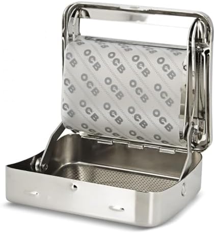 Vue 2 de Metal Boite Rouler