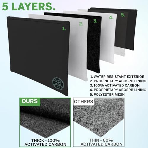 Vue 5 de Smell Proof Bag With