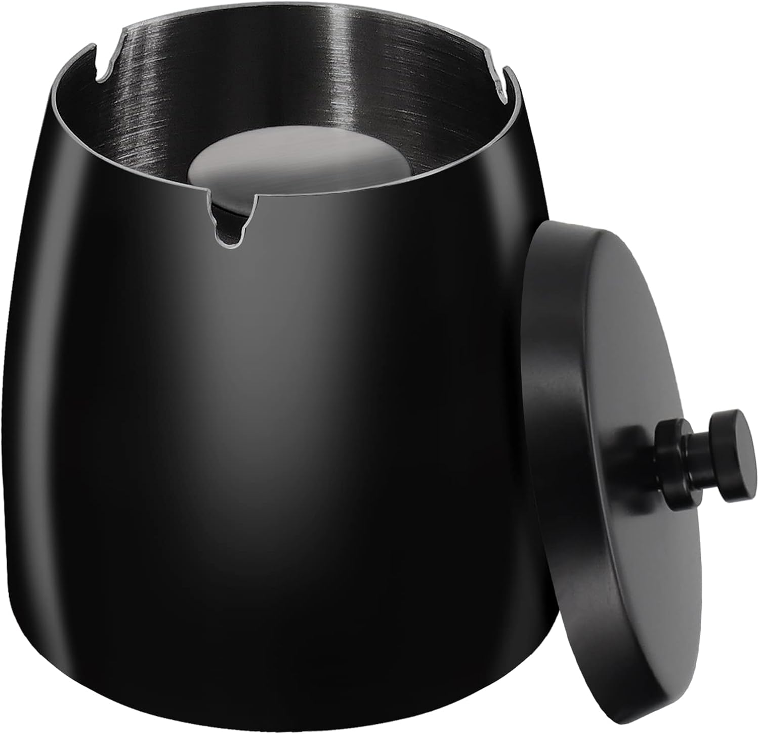 Honzuen Cendrier Noir Exterieur