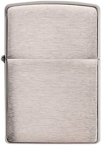 Vue 2 de Zippo Briquet Brush Chrome