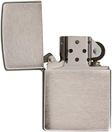 Vue 5 de Zippo Briquet Brush Chrome