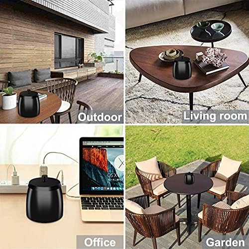 Vue 7 de Honzuen Cendrier Noir Exterieur