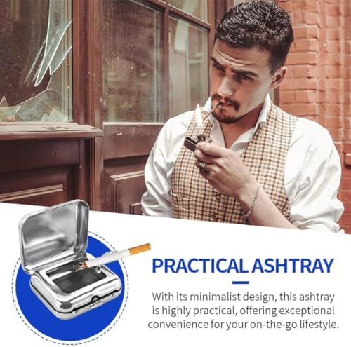 Vue 2 de Cendrier Portable Mini Cendrier