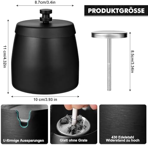 Vue 7 de Tatxmalv Cendrier Coupe Vent