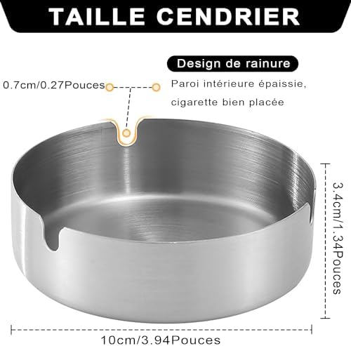 Vue 3 de Latrat Cendrier Exterieur Pieces
