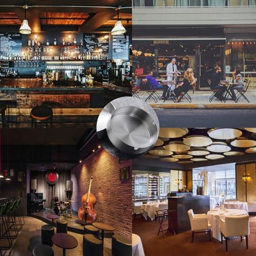 Vue 3 de Cendrier Cendrier Rond En