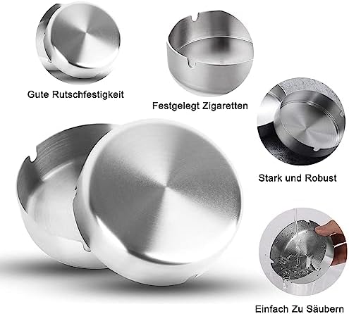 Vue 5 de Cendrier Cendrier Rond En