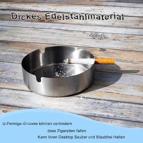 Vue 6 de Cendrier Cendrier Rond En