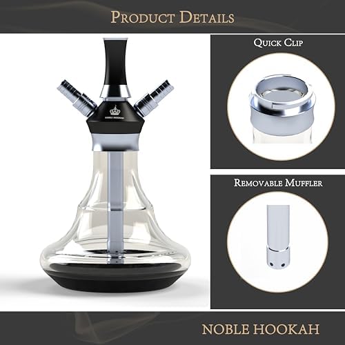 Vue 3 de Noble Hookah Set De