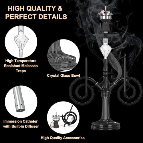 Vue 2 de Noble Hookah Kit De