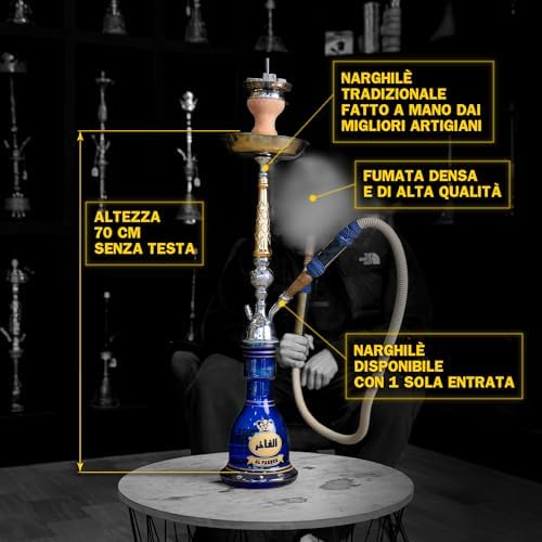 Vue 2 de Shisha Traditionnelle Al Fakhir
