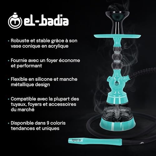 Vue 2 de Chicha Elbadia Celeste Cm