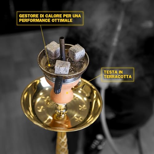 Vue 3 de Shisha Traditionnelle Al Fakhir