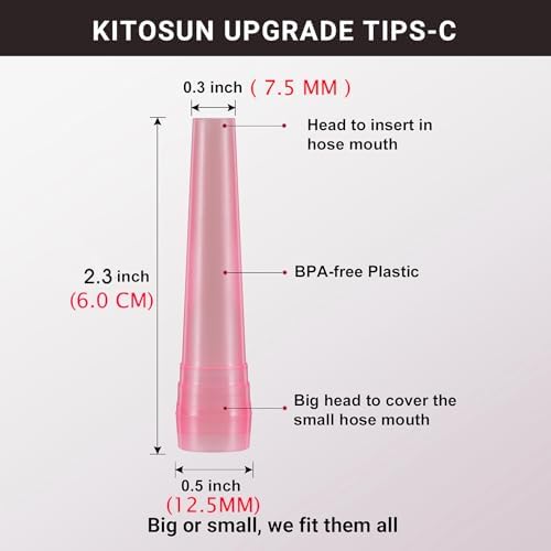 Vue 2 de Kitosun Embouts Hygienique Pour