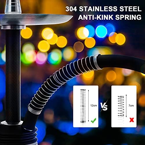 Vue 5 de Kitosun Shisha Chicha Tuyau