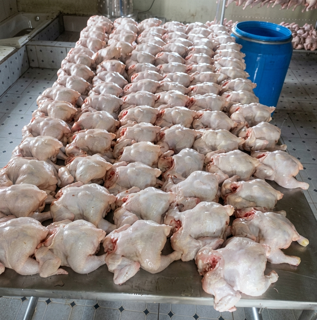 Chicken Processing Table