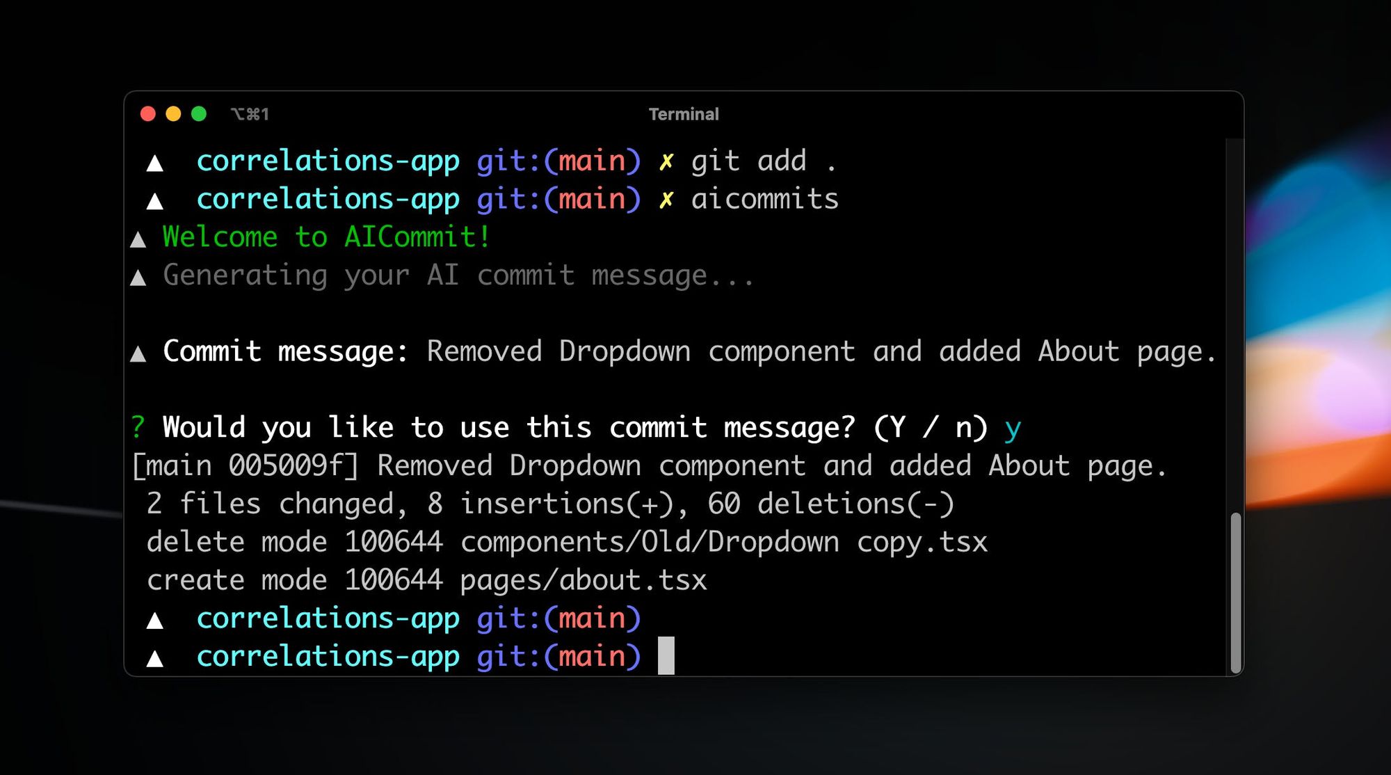 Git AI Commit