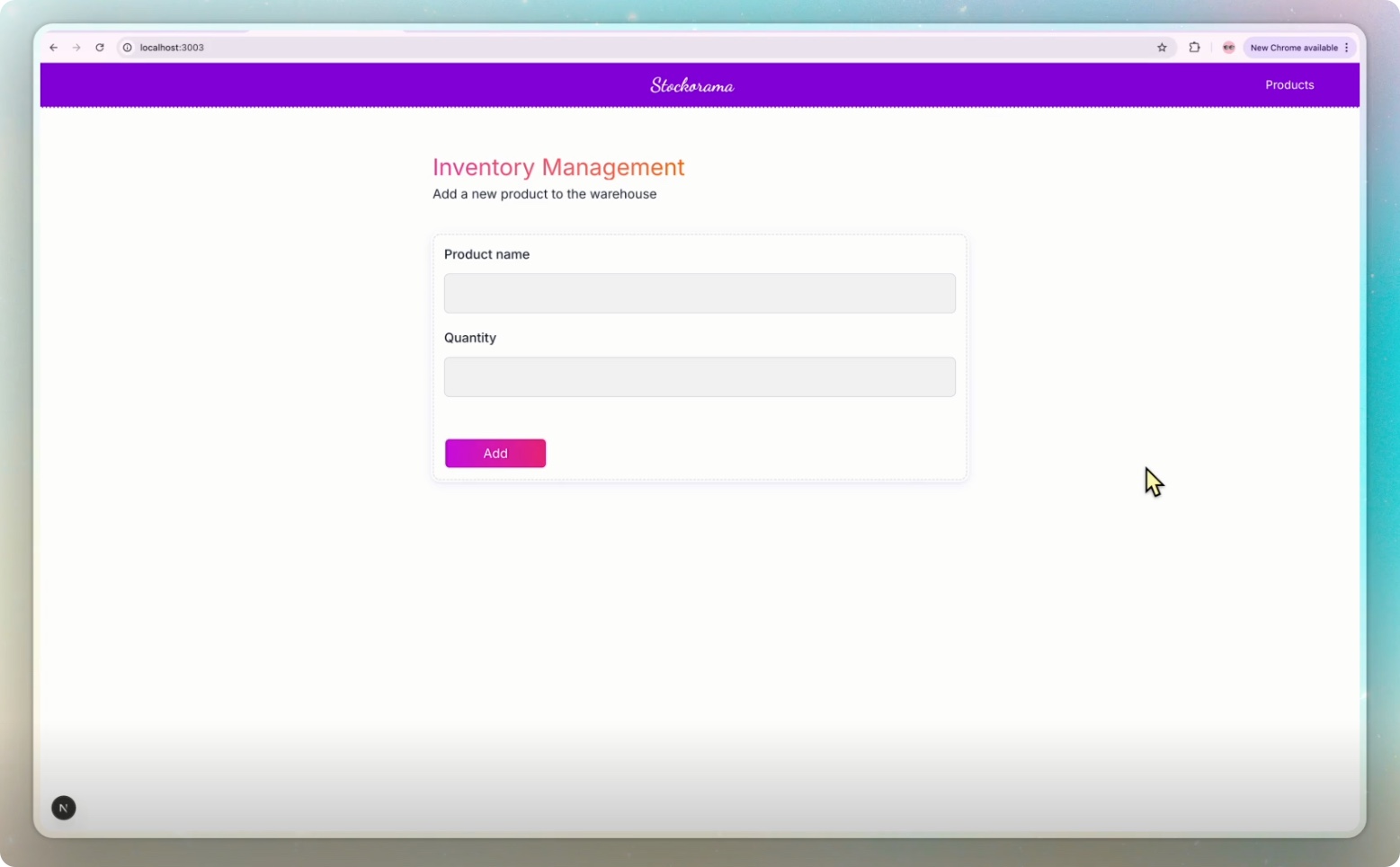 Stockorama App