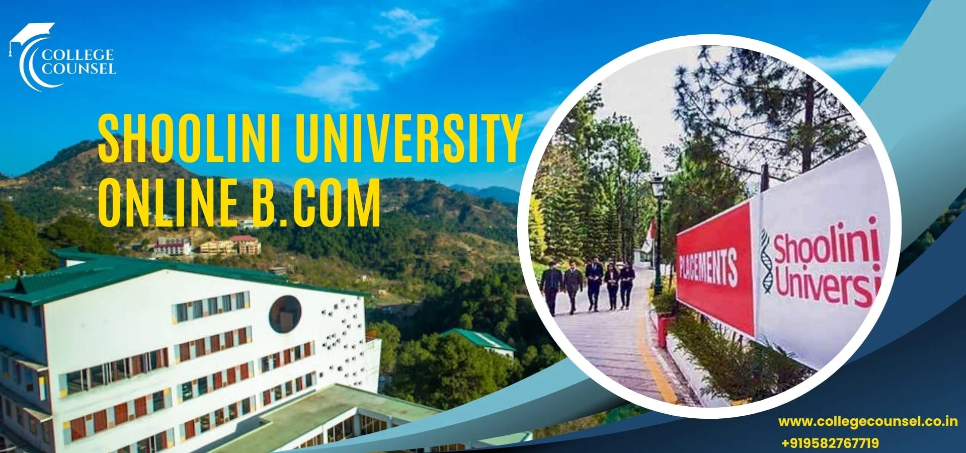 Shoolini University Online B.Com  - College Counsel Blog