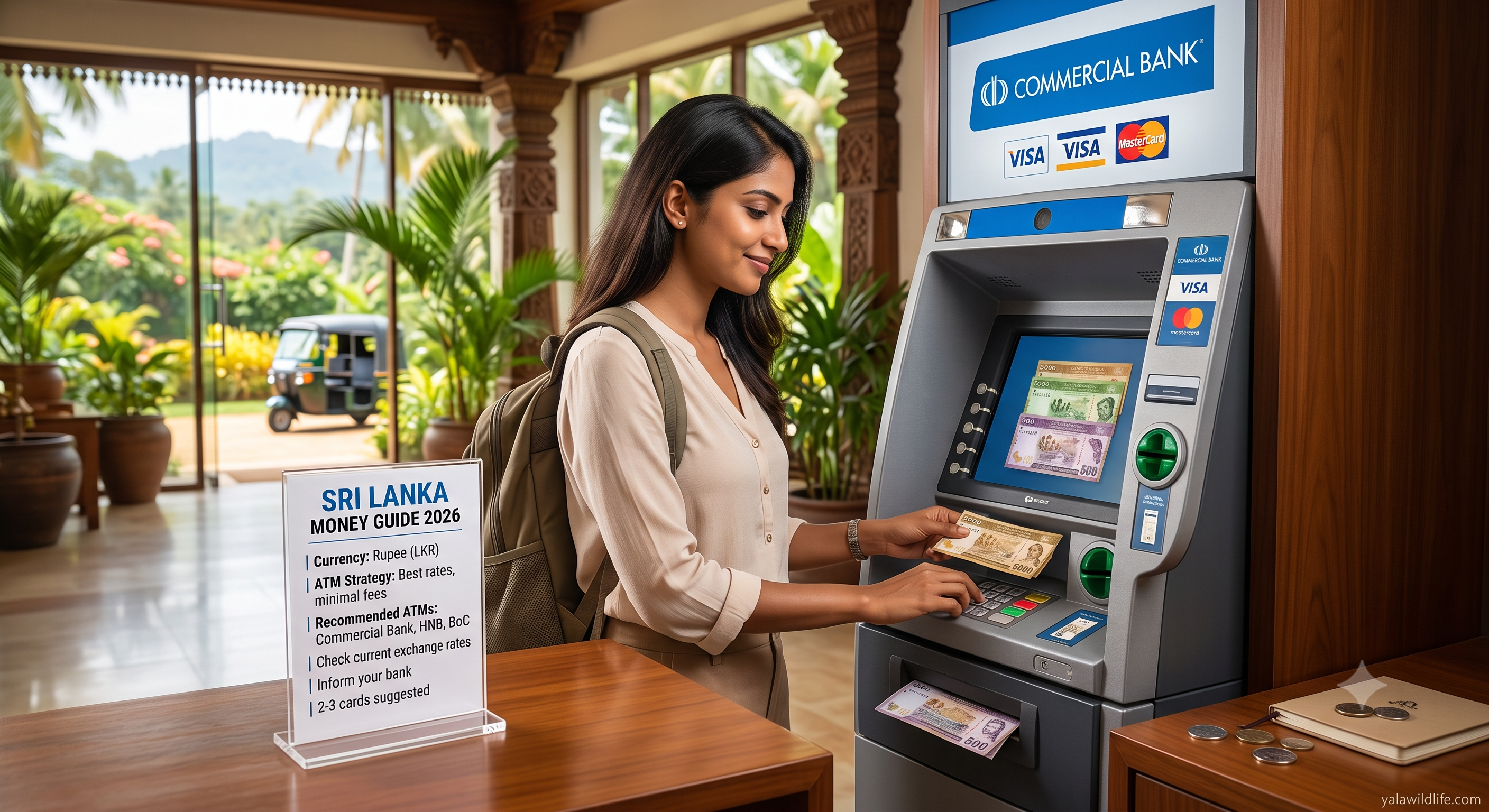 Sri Lanka Currency, Money & ATM Guide | Complete Money Guide, Exchange Rates & Budget Tips - Yala National Park Wildlife Journal